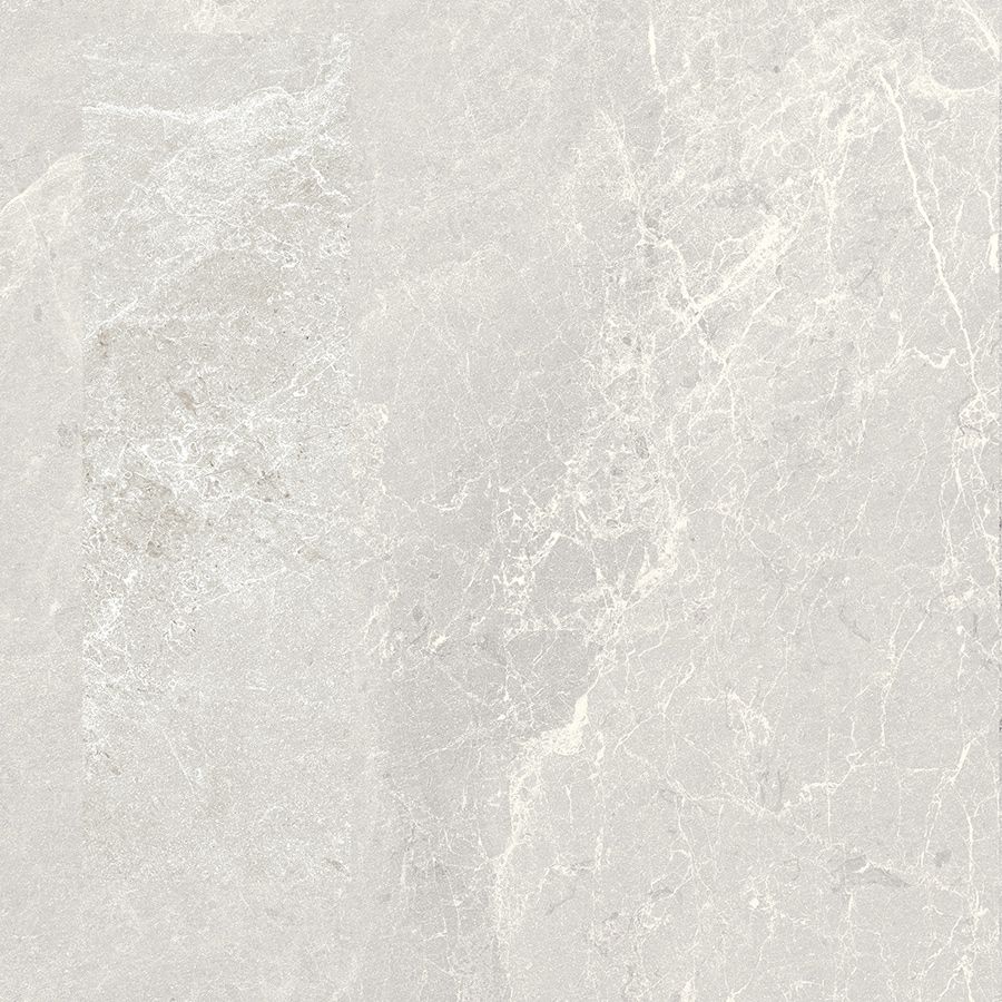 Advantage Chalk Matte porcelain tile in a shower wall installation