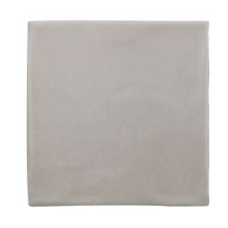 Close-up of the Artigiano 5" x 5" Canvas Matte ceramic tile, shimically flat matte surface.