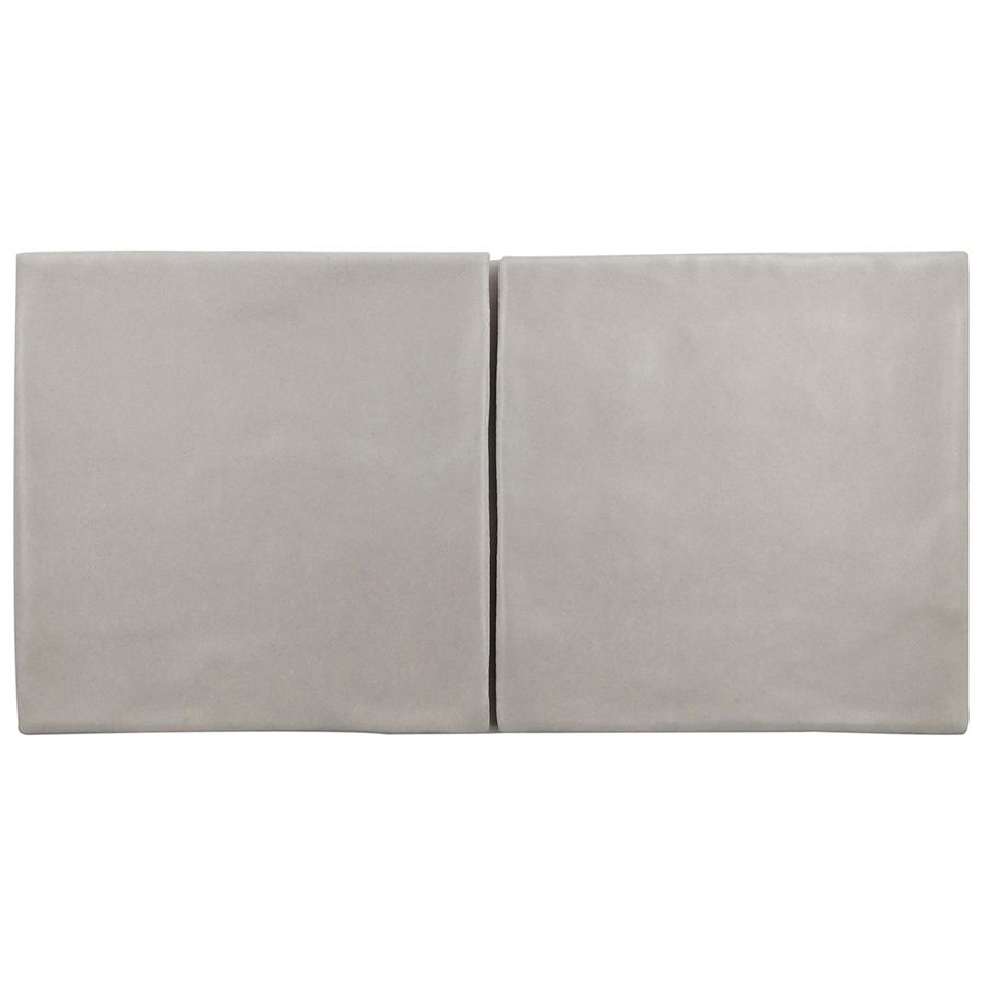 Artigiano 5" x 5" Canvas Matte tile installed in a shower wall surroundings a smooth, uniform matte tile.