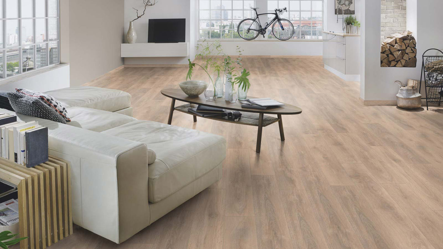 Euro Style German Laminate Atlantic 12 - Blonde Oak