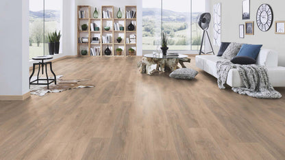 Euro Style German Laminate Atlantic 12 - Blonde Oak