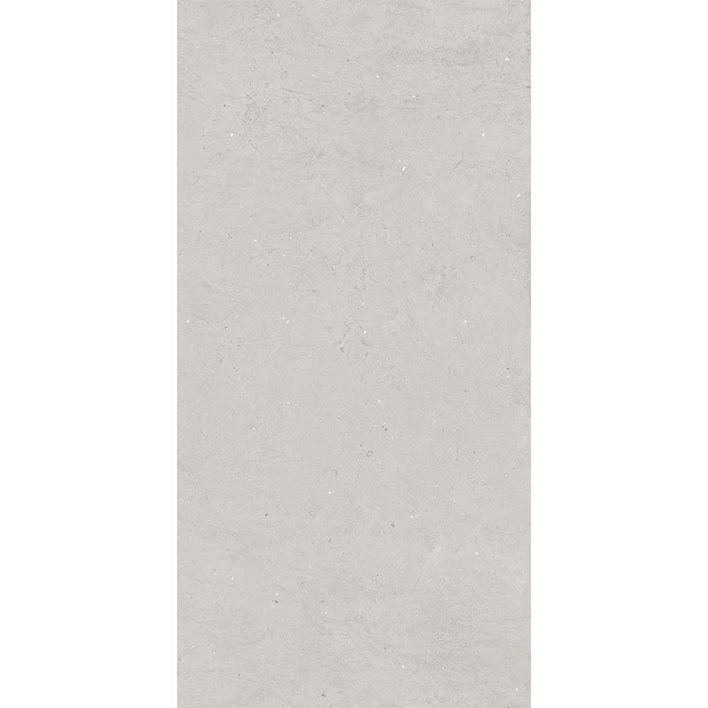 A room scene featuring Canve Argile 12x24 Glazed Porcelain Tiles installed on a floor, showcasing the moderate variation.