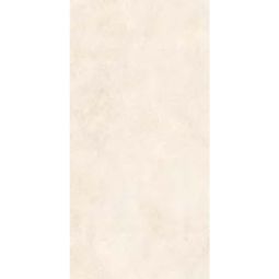 Close-up of a single Canve Craie 12x24 inch glazed porcelain tile, showing its matte finish and subtle texture.