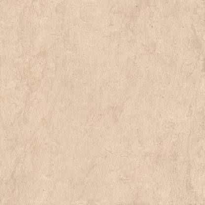 Installation of Canve Sable 24x24 glazed porcelain tiles on a floor, showcasing the moderate variation and rectified edges