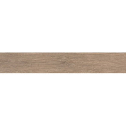 Full view of the Cocoon Ease 8x48 tile laid out, highlighting its elongated plank format