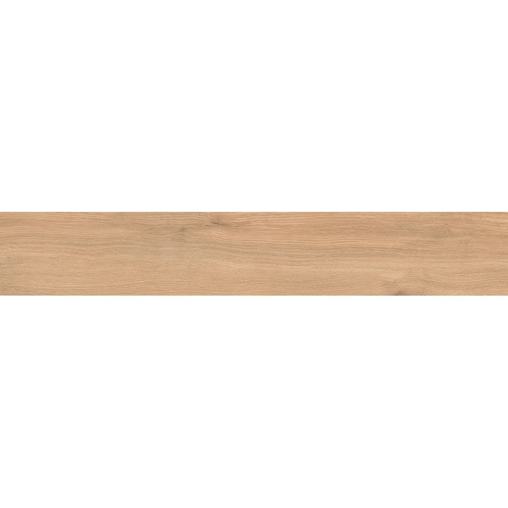 Full view of the Cocoon 8x48 Glee Matte tile, highlighting its elongated plank format and matte finish.