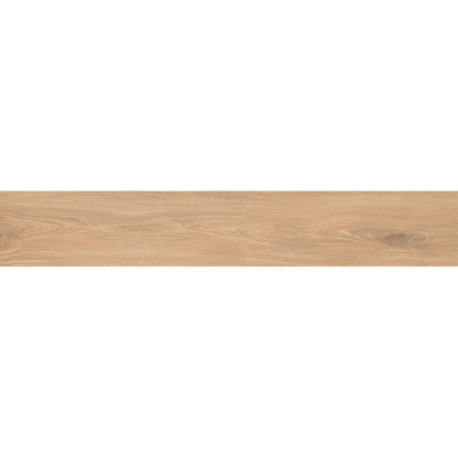 Lifestyle image of Cocoon 8x48 Glee Matte tiles in a modern interior, complementing contemporary decor.