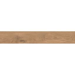 Close-up view of a Cocoon Joy Matte porcelain tile, showing its subtle texture and warm tone.