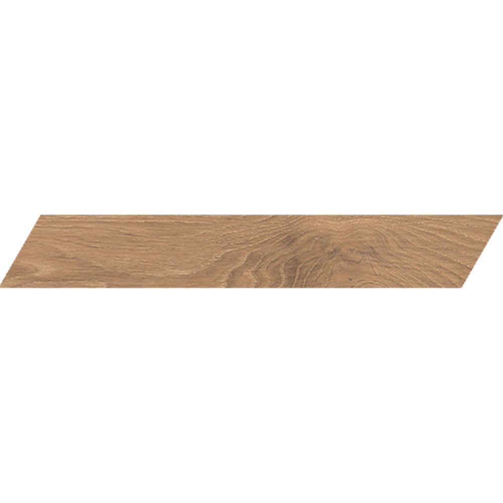 Cocoon 3"x18" Chevron Joy tile in a commercial application