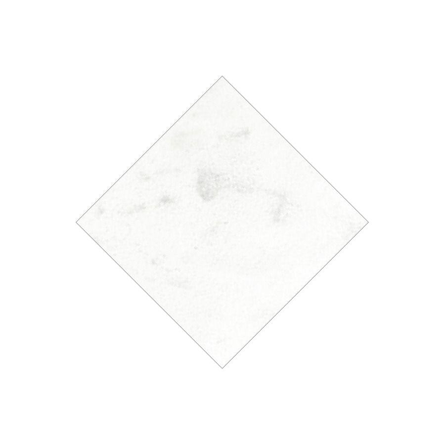 A stack of Classica 3x3 Carrara tiles, viewed from the side, showing their uniform thickness
