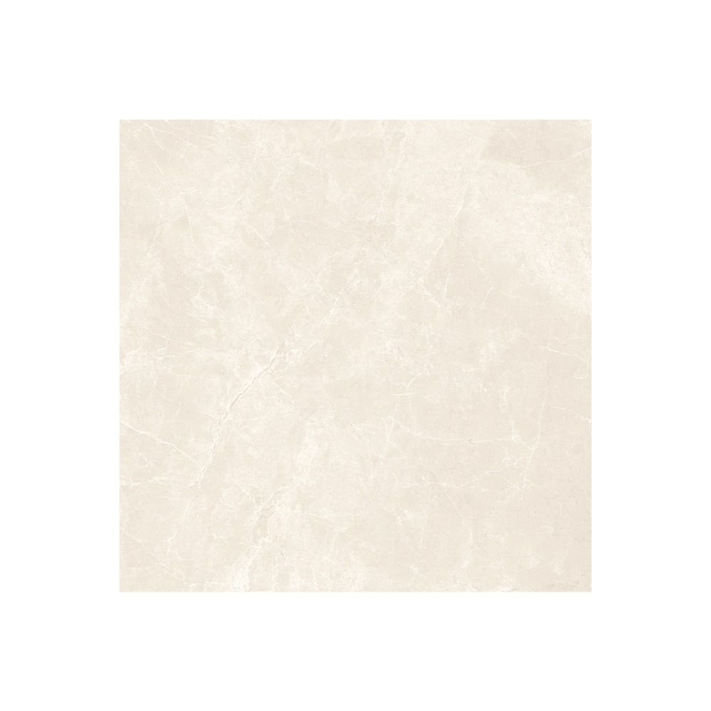 A bathroom or shower wall tiled with Classica 12x12 Marfil Matte tiles, demonstrating its suitability for wet areas.