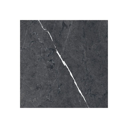 An example of Classica Nero Marquina tiles used in a shower or bathroom setting, demonstrating its application in wet areas.