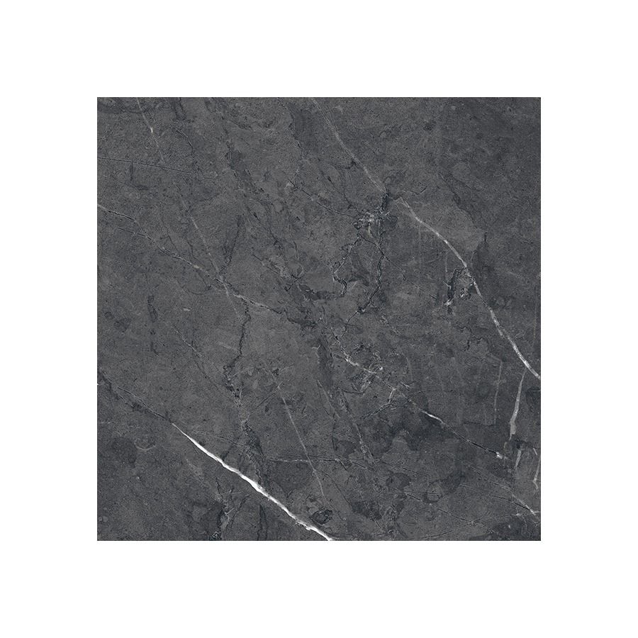 A stack of Classica Nero Marquina tiles, showing the consistent size and finish.