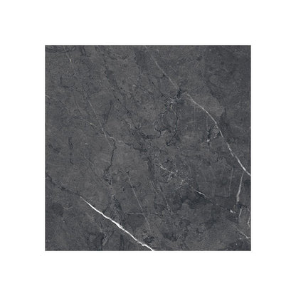 A stack of Classica Nero Marquina tiles, showing the consistent size and finish.