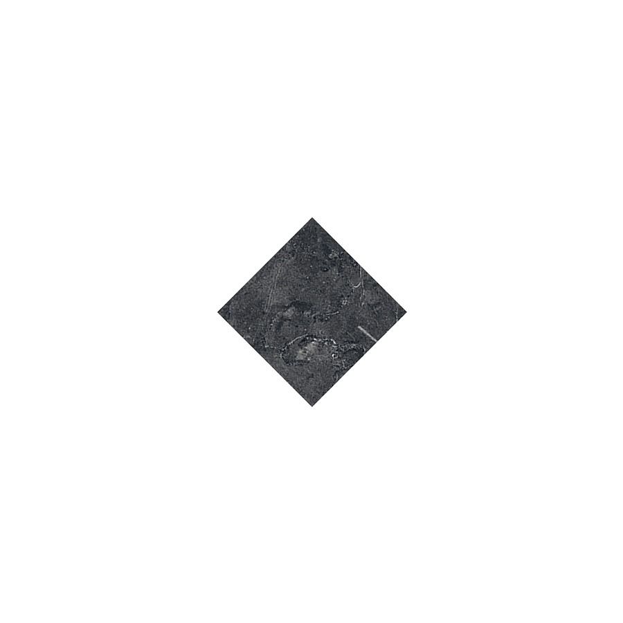 Installation example of Classica 2x2 Dot Nero Marquina mosaic tile on a wall