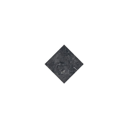 Installation example of Classica 2x2 Dot Nero Marquina mosaic tile on a wall