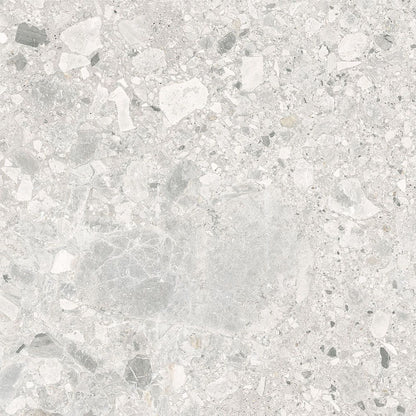 Stack of Ceppo Ivory Matte porcelain tiles