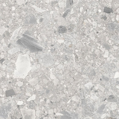 Texture detail of the matte finish on the Ceppo Natural tile