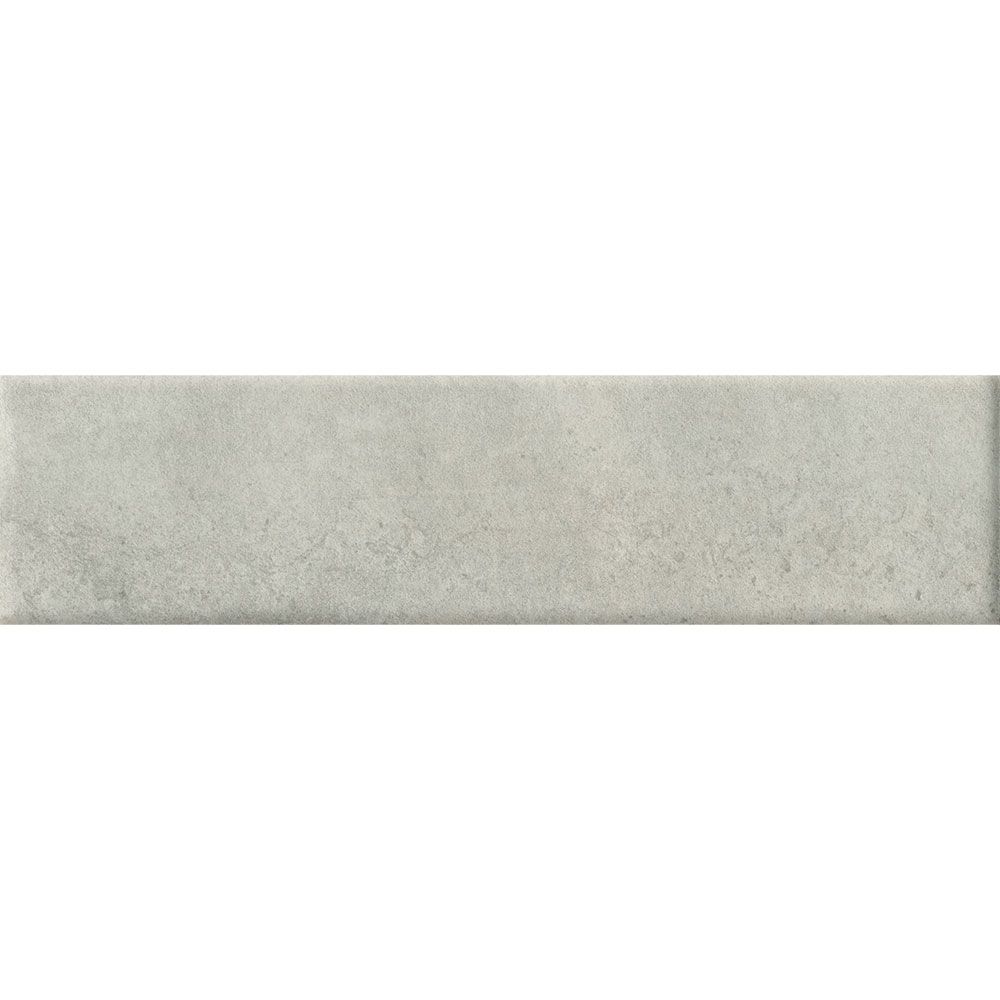 Stack of Cera Grigio Cenere matte porcelain wall tiles