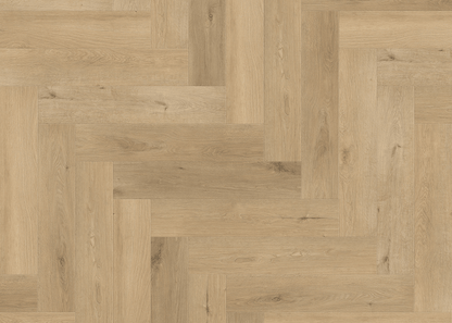CYRUS FLOORS Herringbone Vinyl SPC - Honey Beige AS005 - D & R Flooring