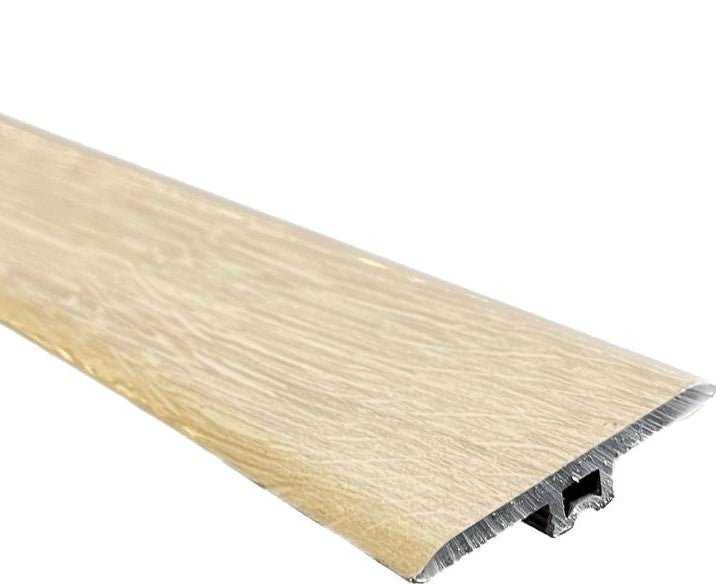 Divider Vinyl Transition - Tee Cozy White - D & R Flooring