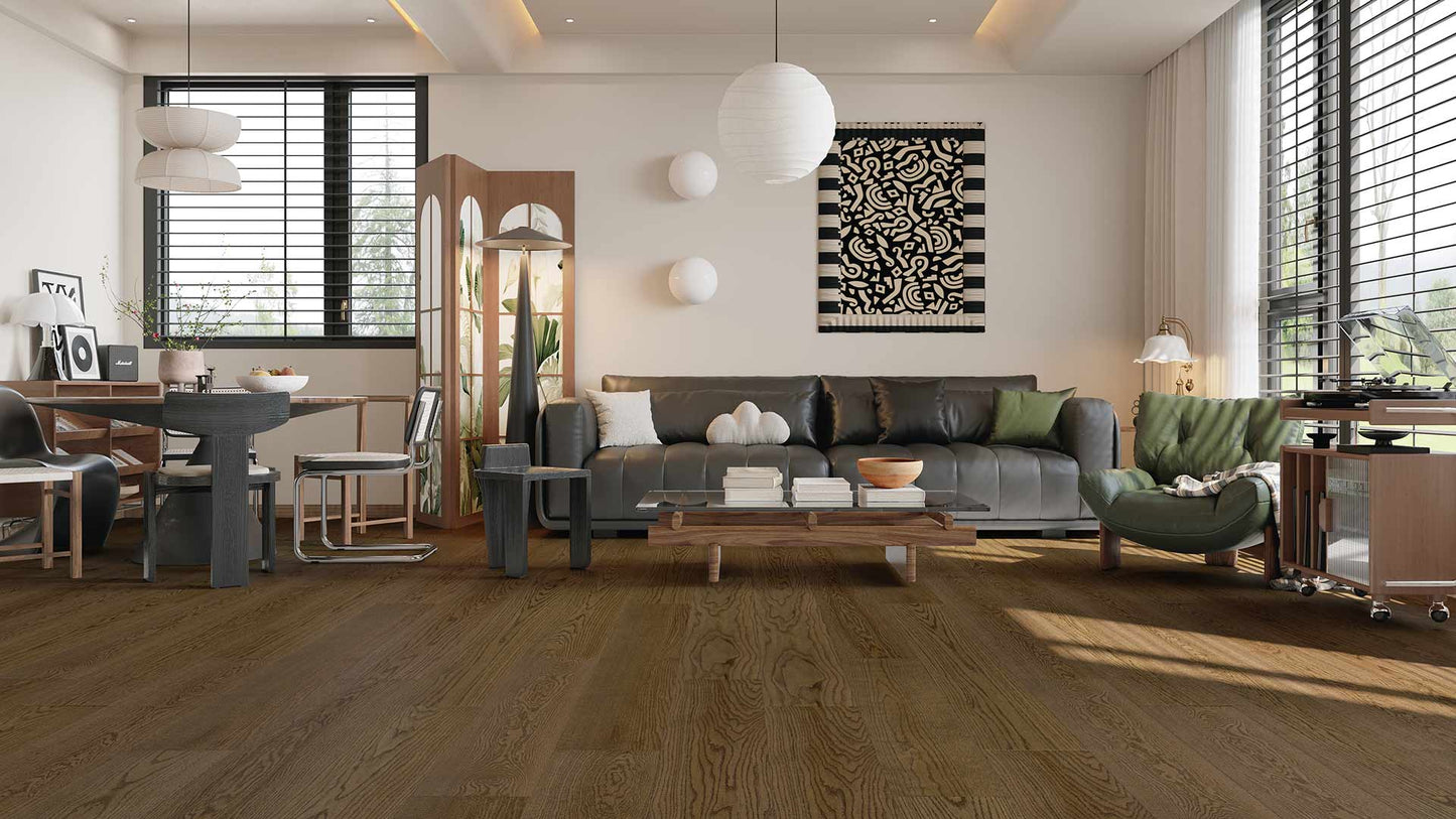 EUROSTYLE LA FORÊT Premium Engineered Hardwood Flooring - Black Forest