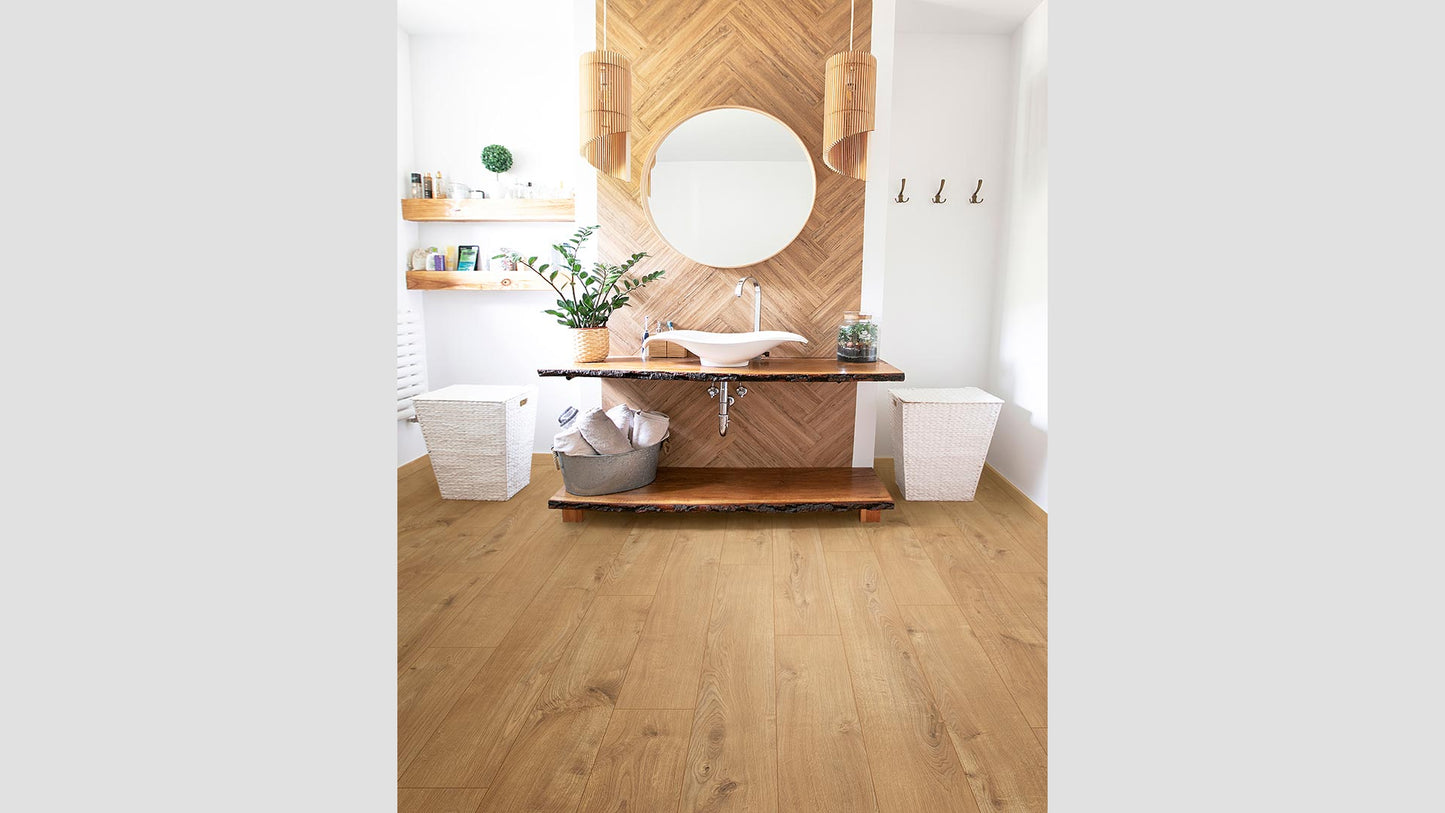 Euro Style German Laminate ReadyFix Lounge - Sherwood Oak