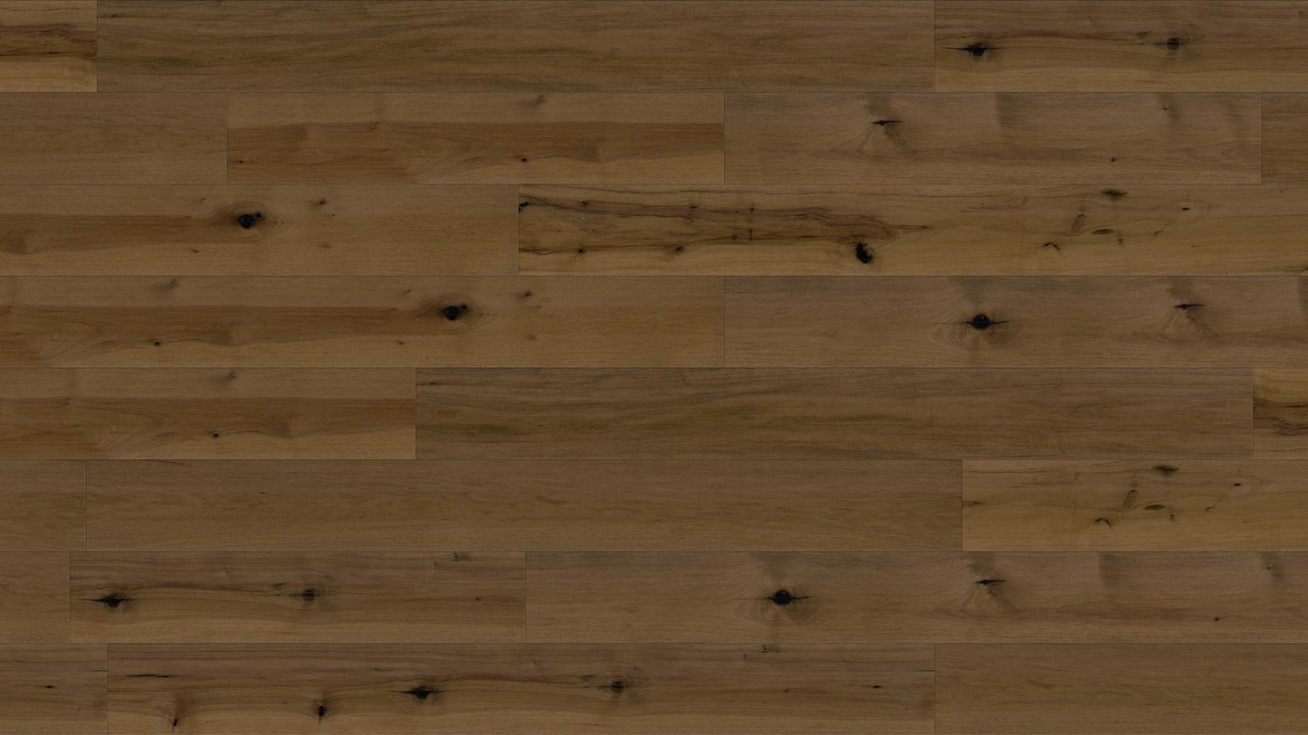 EUROSTYLE Signature Brushed Premium Engineered Wood Flooring - Hickory Austin Light