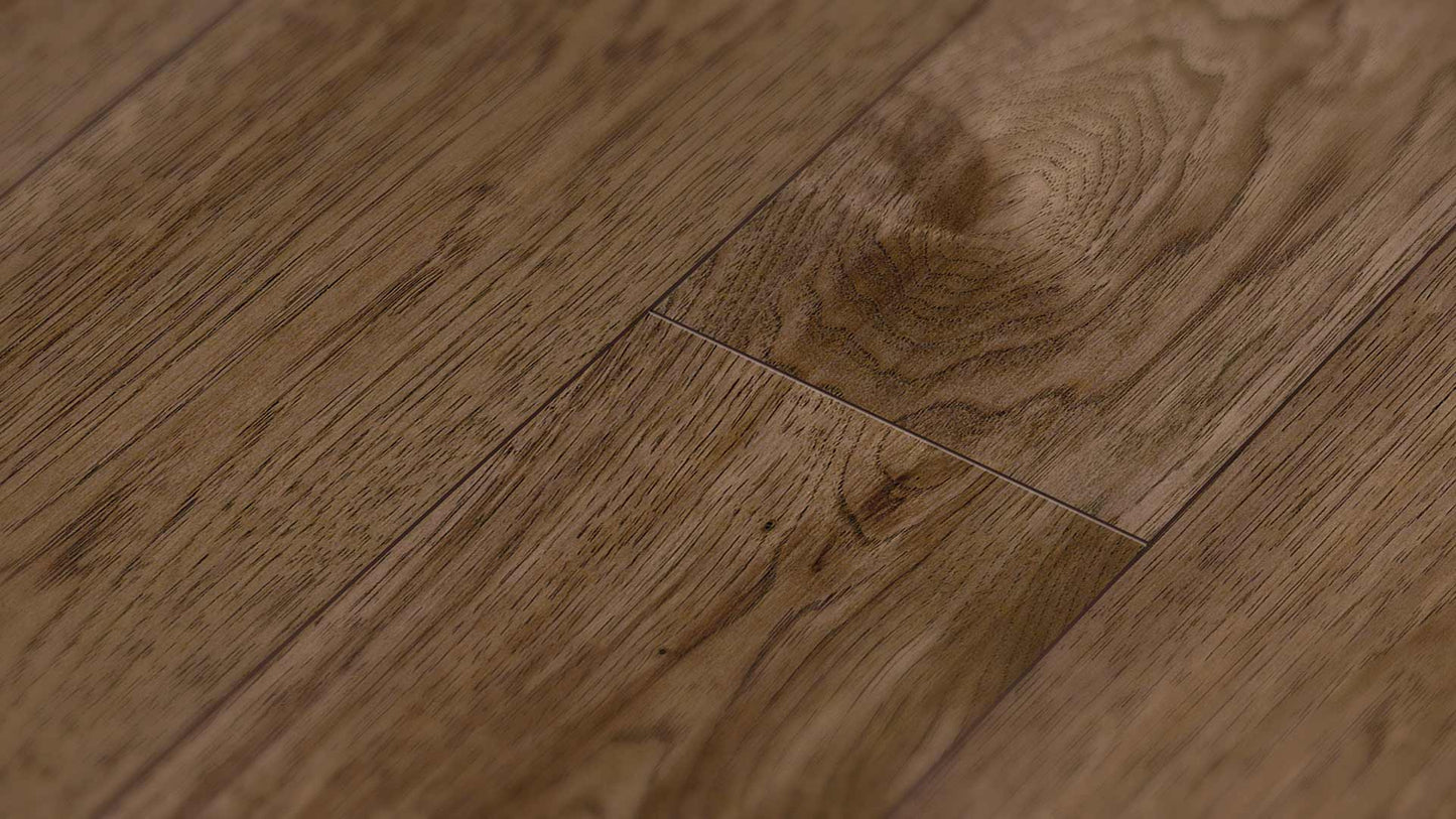 EUROSTYLE Signature Brushed Premium Engineered Wood Flooring - Hickory Newcastle