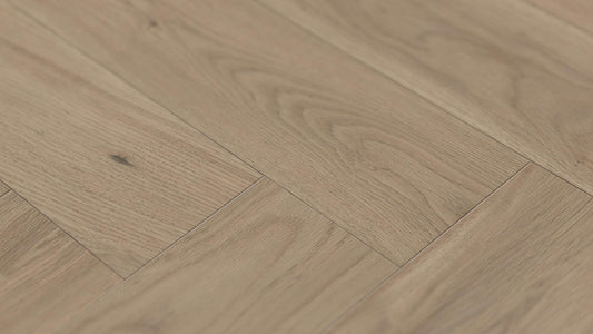 EUROSTYLE Signature Brushed Herringbone Engineered Wood Flooring - Oak Dijon