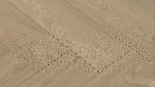 EUROSTYLE Signature Brushed Herringbone Engineered Wood Flooring - Oak Marseille