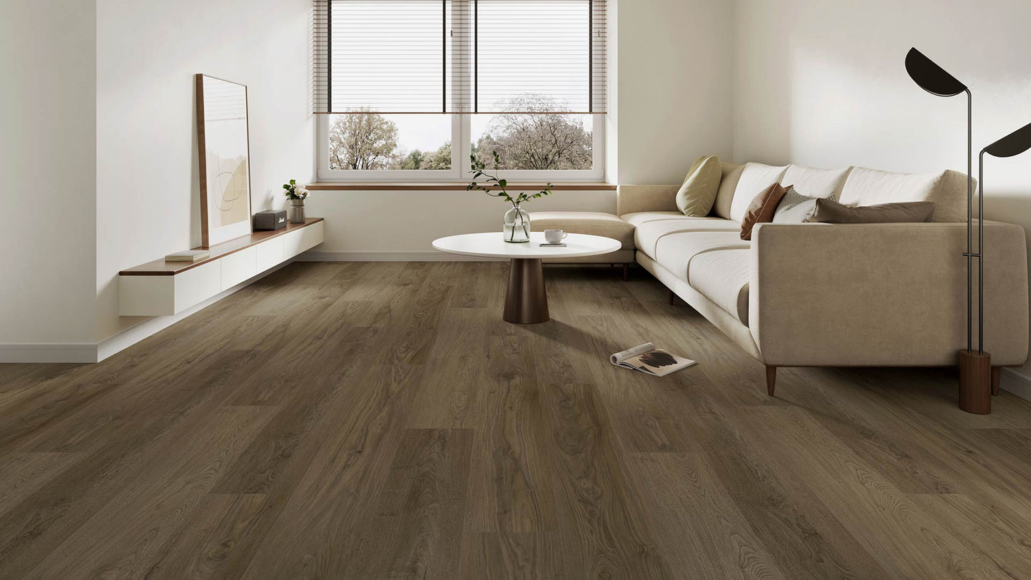 EUROSTYLE Venice Grand PRO Waterproof Luxury Vinyl Plank - Black Walnut