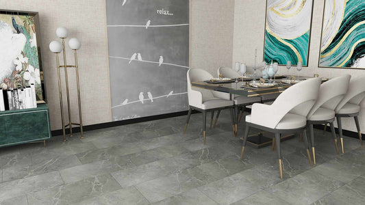 EUROSTYLE Venice Ultracore Waterproof Premium Engineered Vinyl Tile - Torino
