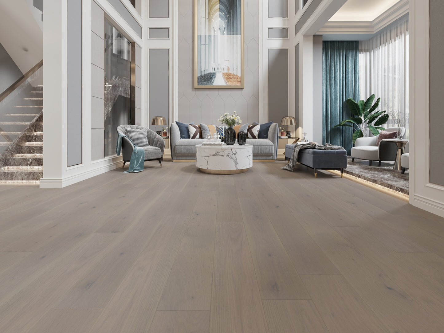 Vidar 6 Collection 3/4" Engineered Hardwood-American Oak Fortino