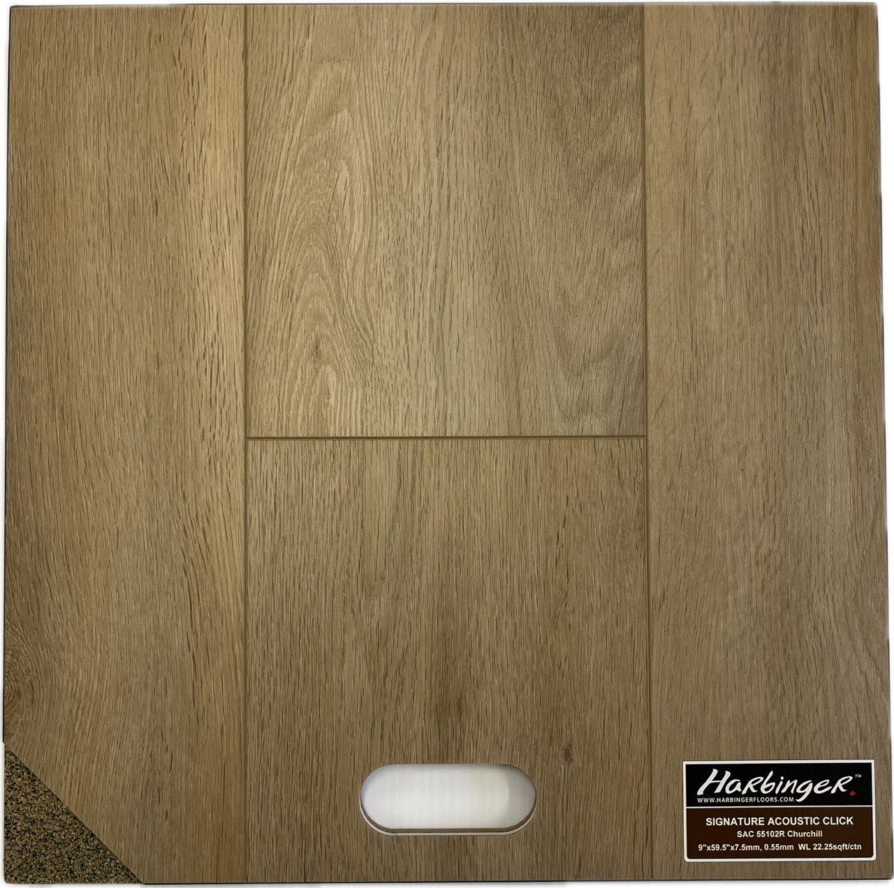 Harbinger Signature Acoustic Click Vinyl Plank - Churchill SAC 55102R - D & R Flooring