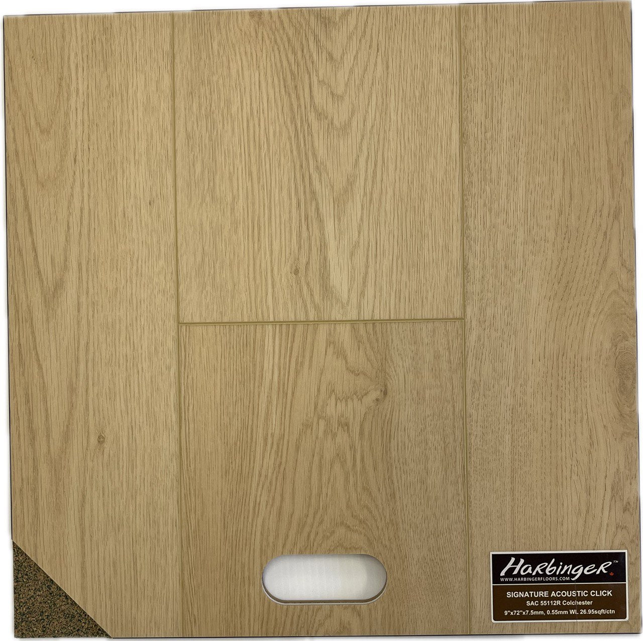 Harbinger Signature Acoustic Click Vinyl Plank - Colchester SAC 55112R - D & R Flooring