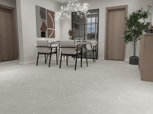 Harbinger Signature Acoustic Click Vinyl Tile - Amtico Grey SAC 55003S - D & R Flooring