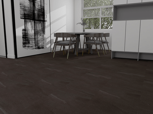 Harbinger Signature Acoustic Click Vinyl Tile - Basalt SAC 55009S - D & R Flooring