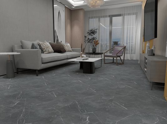 Harbinger Signature Acoustic Click Vinyl Tile - Kaya SAC 55005S - D & R Flooring