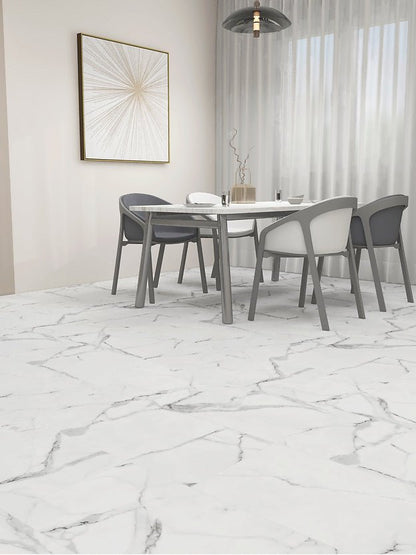 Harbinger The Quiet Zone Vinyl Tile - Bianco - D & R Flooring