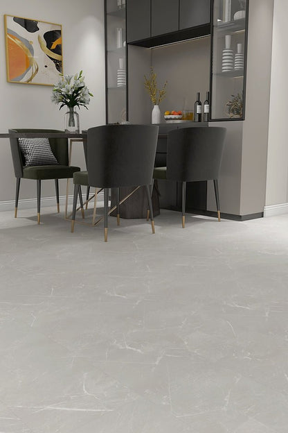 Harbinger The Quiet Zone Vinyl Tile - Coastal Fog - D & R Flooring