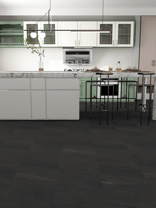 Harbinger The Quiet Zone Vinyl Tile - Vik - D & R Flooring