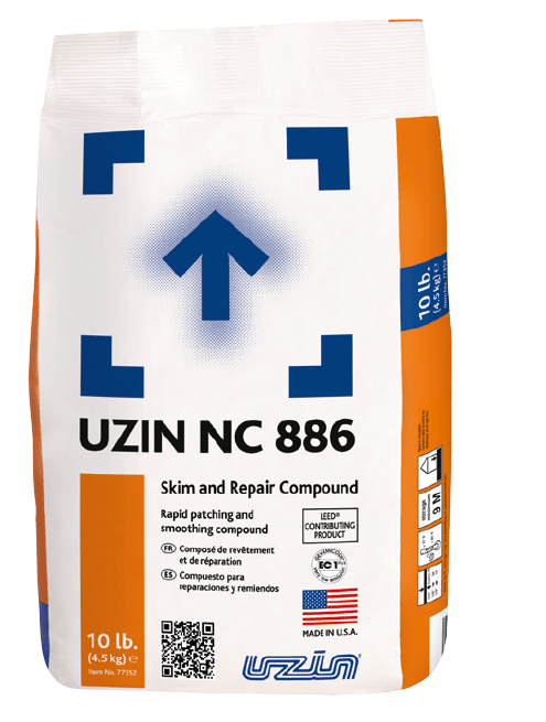 Harbinger UZIN NC 886 Skim & Repair Compound (10 lb / 4,5 kg) - D & R Flooring