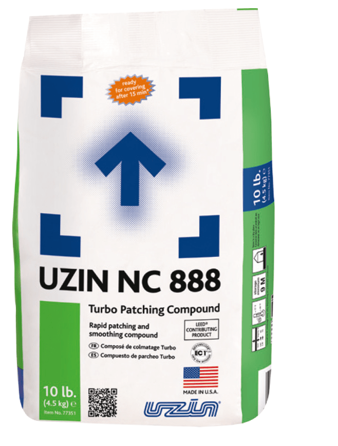 Harbinger UZIN NC 888 Turbo Patching Compound (10 lb / 4,5 kg) - D & R Flooring