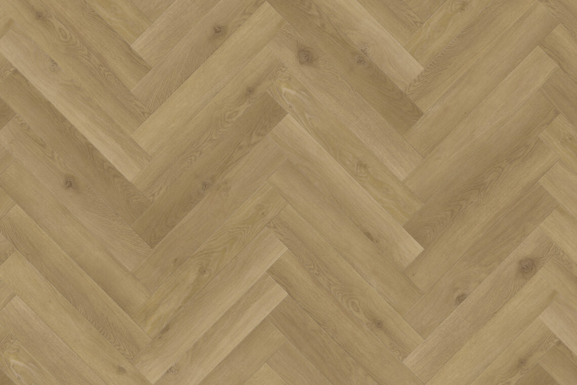 Kennedy Embrace Leggera SPC - Herringbone Augustine White Oak - D & R Flooring