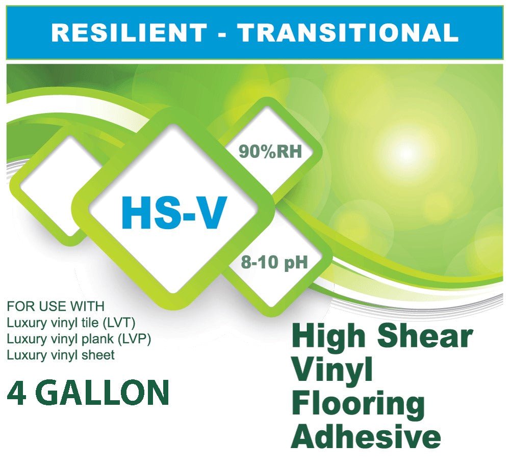 Kennedy High Shear Vinyl Flooring Adhesive HSV Transitional 4G - D & R Flooring