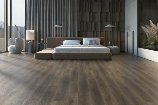 Kennedy Solar Shamrock Surfaces Vinyl Stone Core Plank - Daytona Oak - D & R Flooring