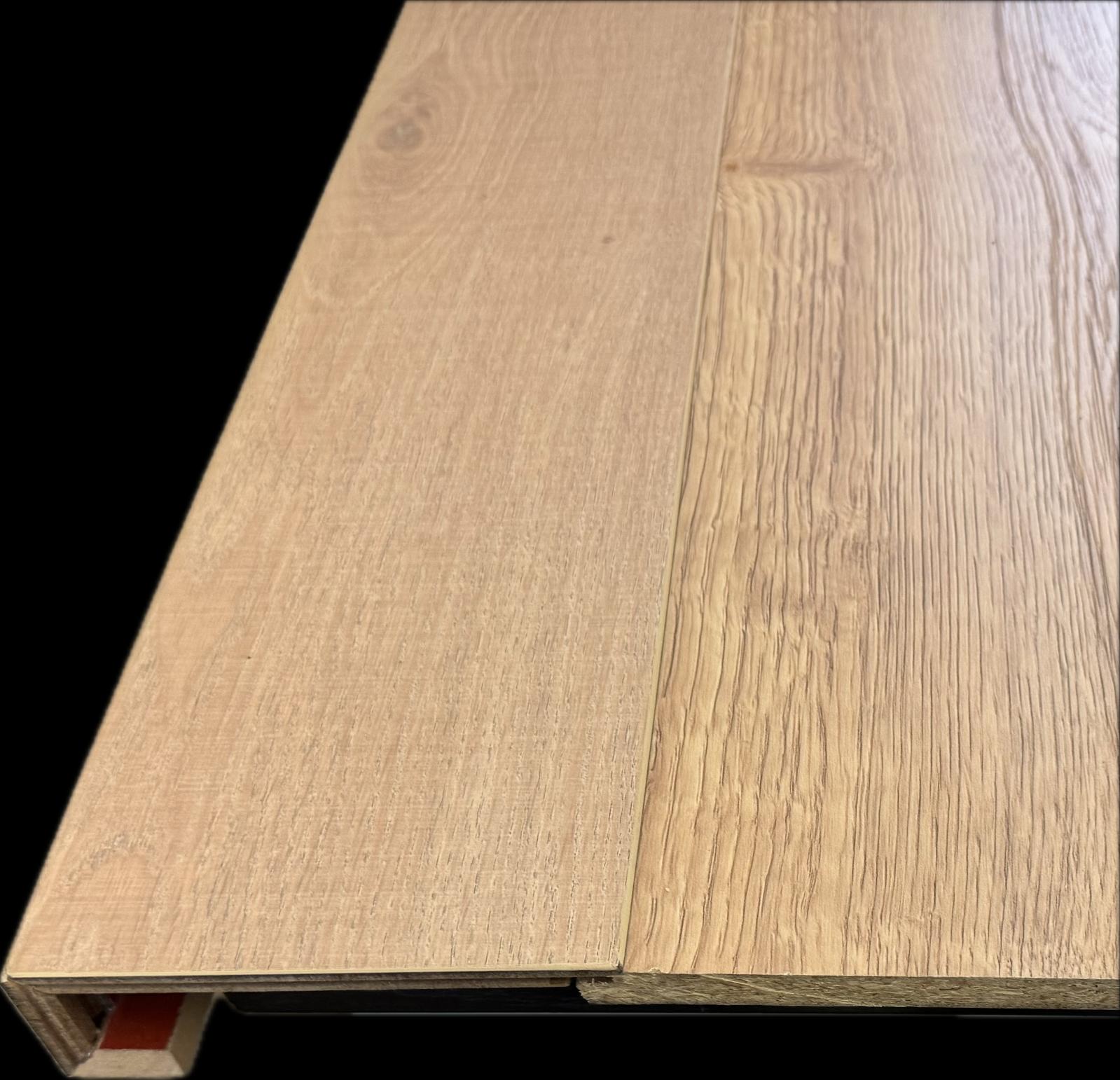 Laminate Overlap Square Nosing - Custom Stair Nose - D & R Flooring