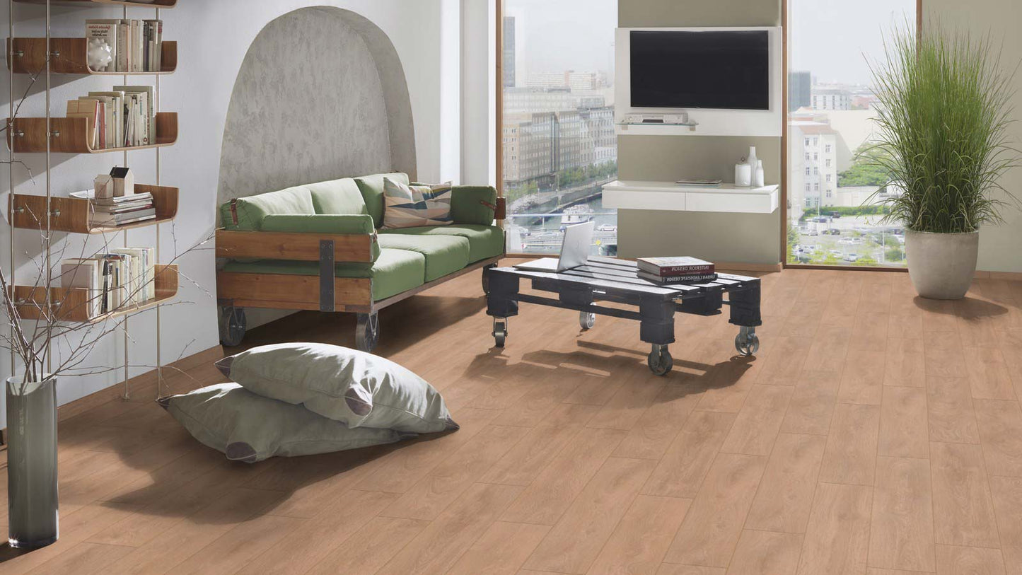 Euro Style German Laminate Atlantic 12 - Light Brushed Oak