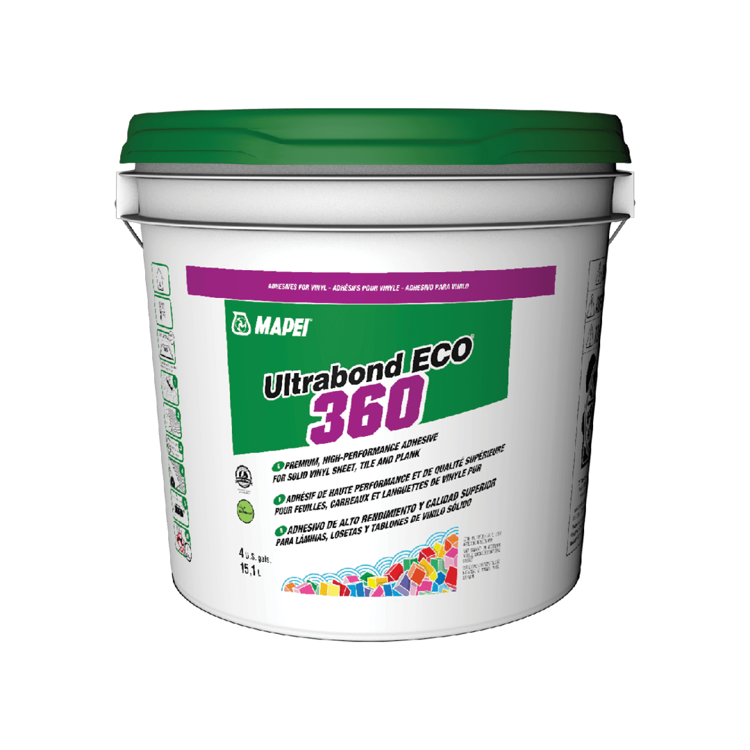 Mapei Ultrabond Eco 360 - High - Performance Adhesive for Solid Vinyl Flooring - 15.1 L - D & R Flooring